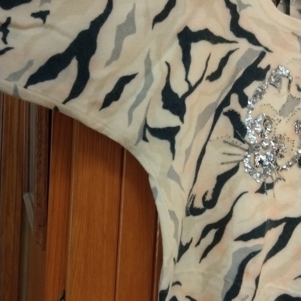 Euc Rare Vintage Carducci Sequin & Beaded Sweater… - image 5